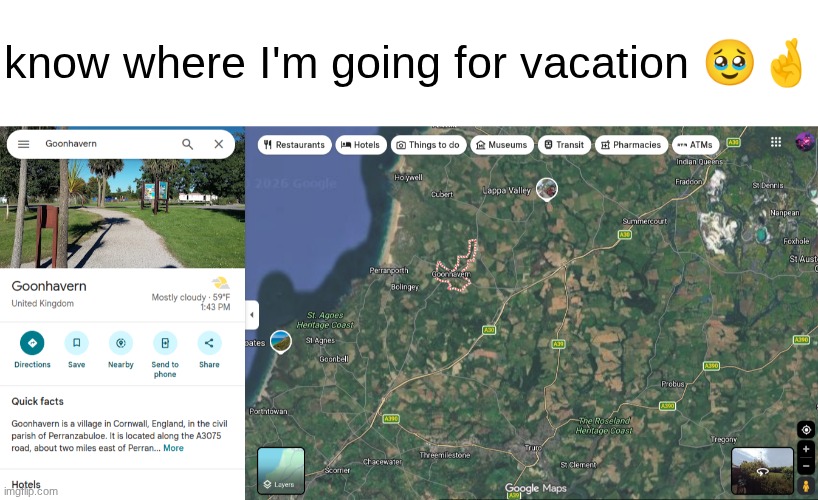 know where I'm going for vacation 🥹🤞 | image tagged in blank white template | made w/ Imgflip meme maker