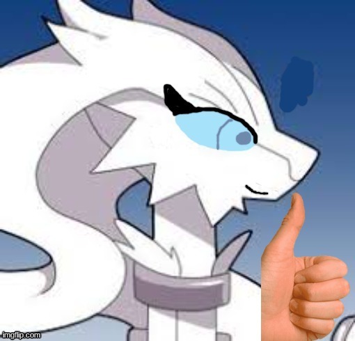 Verita the Reshiram thumbs up | image tagged in verita the reshiram thumbs up | made w/ Imgflip meme maker