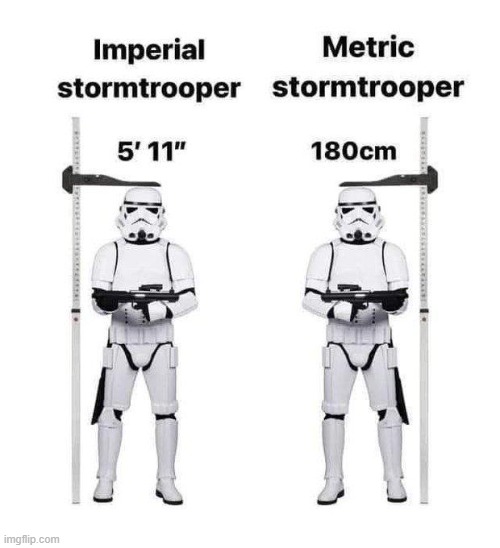 There IS a Difference | image tagged in storm trooper | made w/ Imgflip meme maker