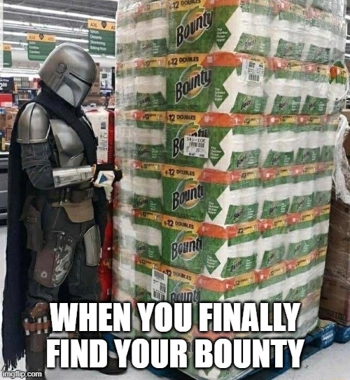 This is the Way | when you finally find your bounty | image tagged in mandolorian,bounty hunter | made w/ Imgflip meme maker