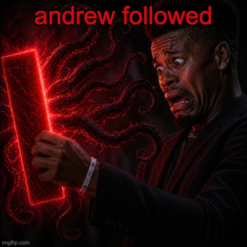 Jimmy Butler Scared | andrew followed | image tagged in jimmy butler scared | made w/ Imgflip meme maker