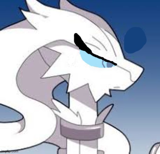 Verita the Reshiram angry Blank Meme Template