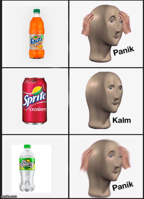 Sprite | image tagged in memes,panik kalm panik | made w/ Imgflip meme maker
