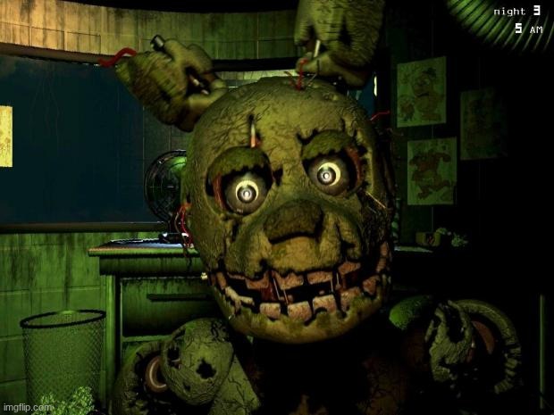 image tagged in springtrap meme | made w/ Imgflip meme maker