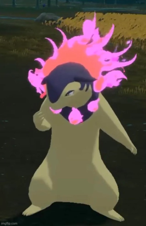 Hisuian Typhlosion | image tagged in hisuian typhlosion | made w/ Imgflip meme maker