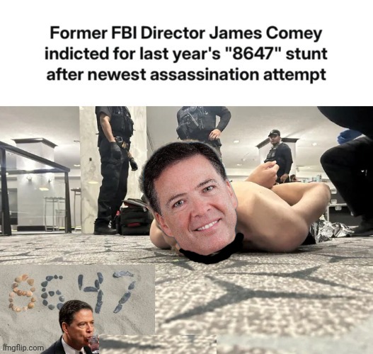 James Comey arrested Blank Meme Template