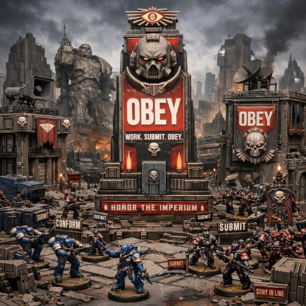 Warhammer 40,000 Blank Meme Template