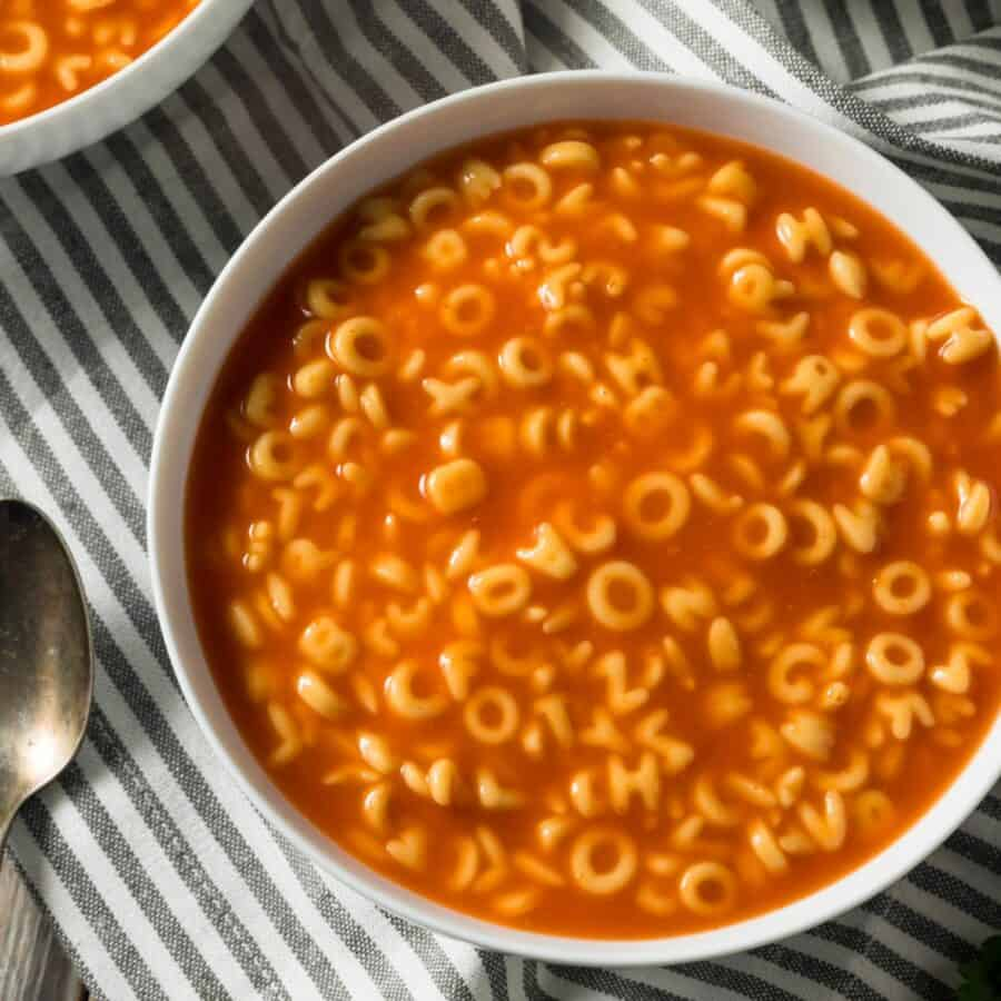 Alphabet soup Blank Meme Template