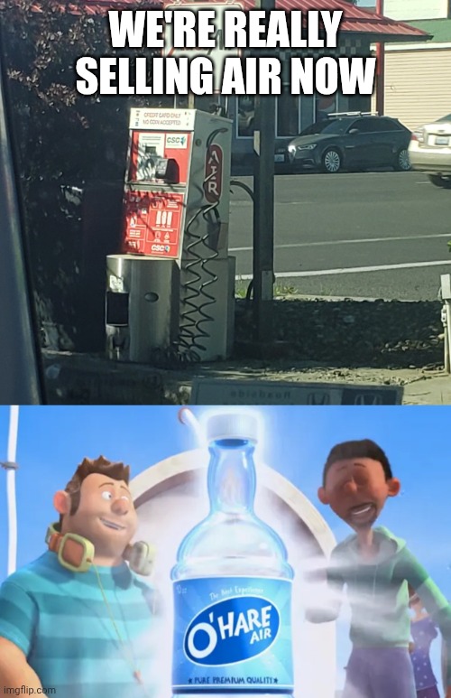 Wow | We're really selling air now | image tagged in memes,meme,funny meme,funny memes,gif,gifs | made w/ Imgflip meme maker