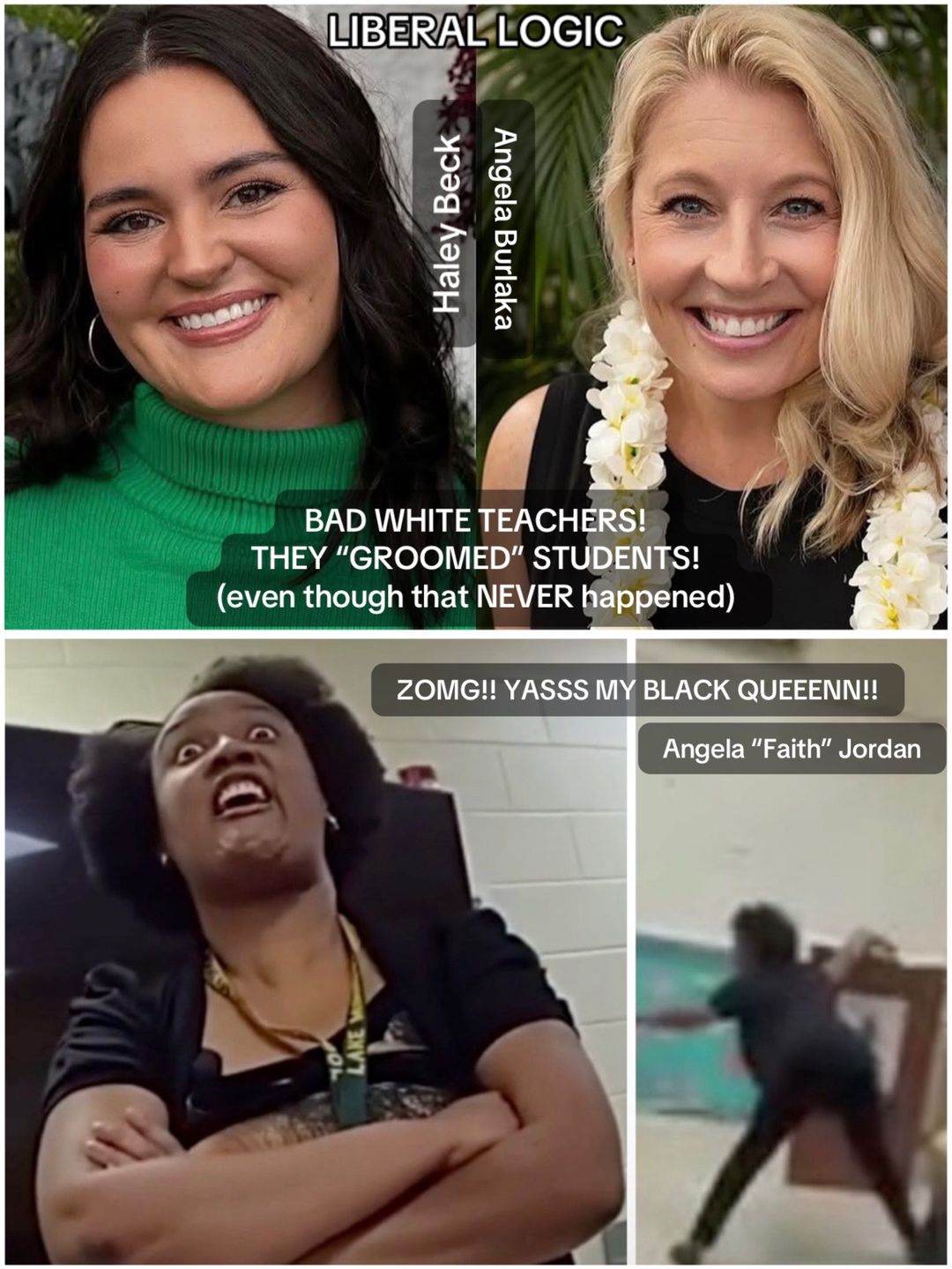 Liberal Logic Blank Meme Template