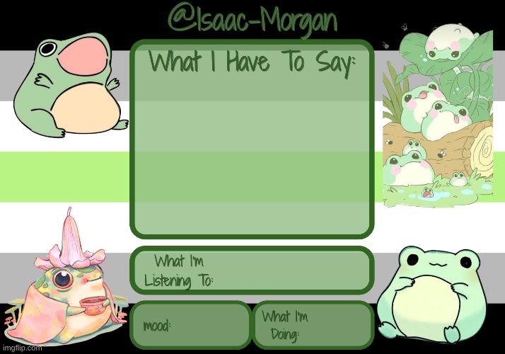 js made an announcement temp for Isaac-Morgan | made w/ Imgflip meme maker
