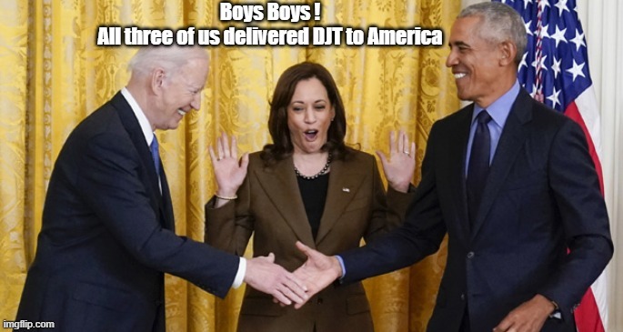 Wasn't just the big O @ the 2011 WH Correspondents Dinner that did it | image tagged in three stooges responsible for djt elections meme | made w/ Imgflip meme maker