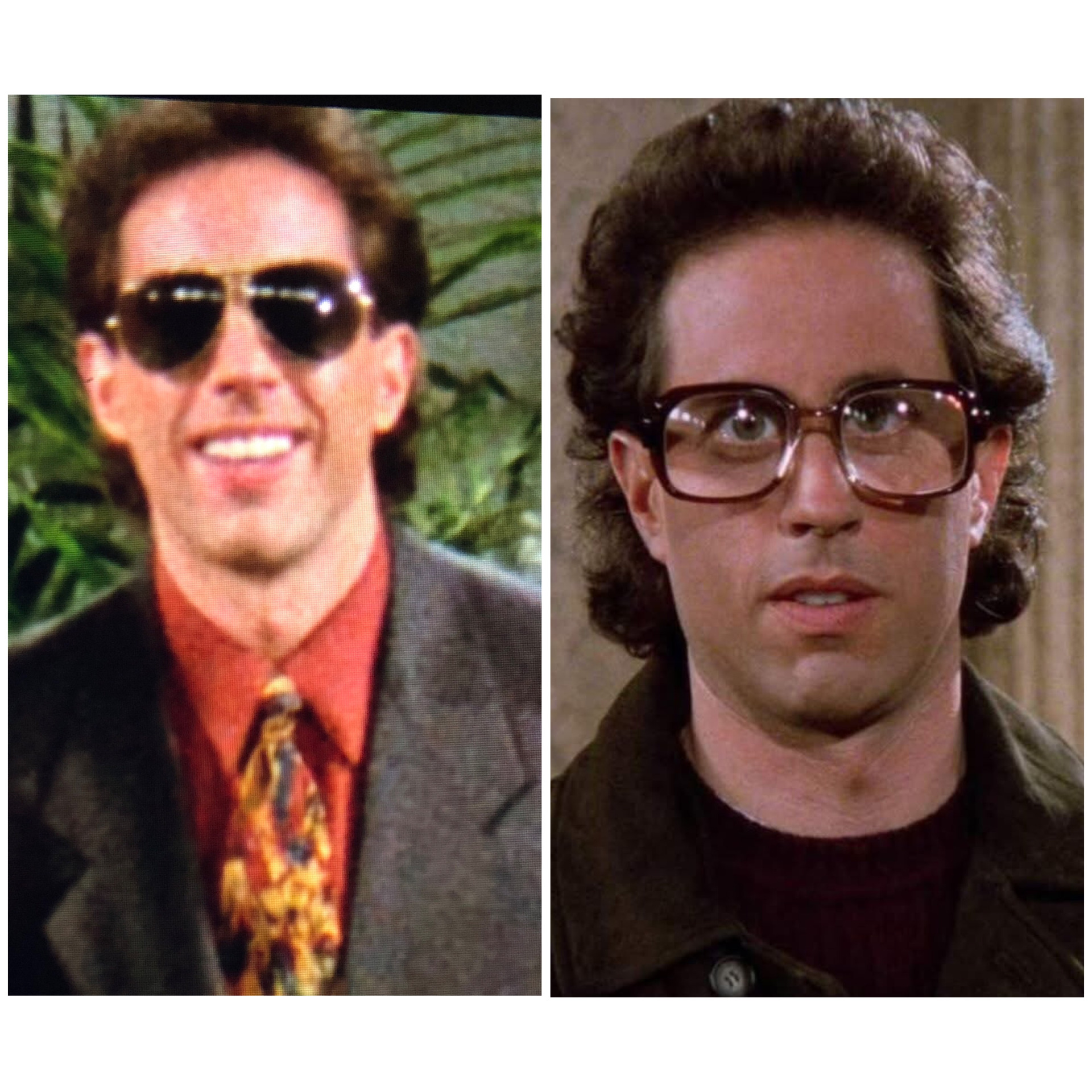 Jerry Seinfeld Glasses Blank Meme Template