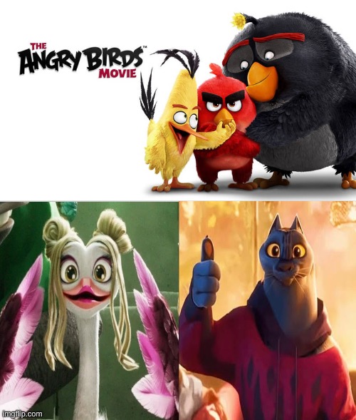Olivia Burke and Jett Fillmore Loves The Angry Birds Movie (2016) | image tagged in angry birds,goat movie,jett fillmore,olivia burke,deviantart,memes | made w/ Imgflip meme maker