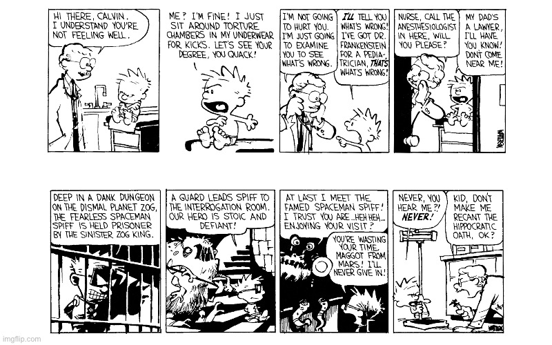image tagged in calvin and hobbes,comics | made w/ Imgflip meme maker