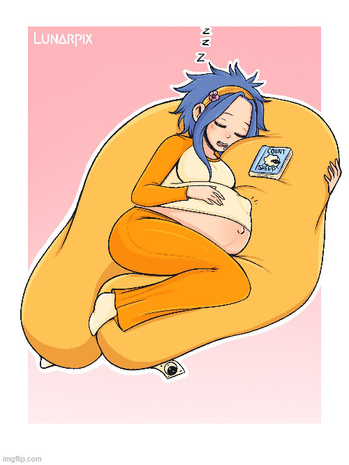 Another canon mom (mayternity 01) (by lunarpix) | image tagged in fairy tail,mayternity,cute,art | made w/ Imgflip meme maker