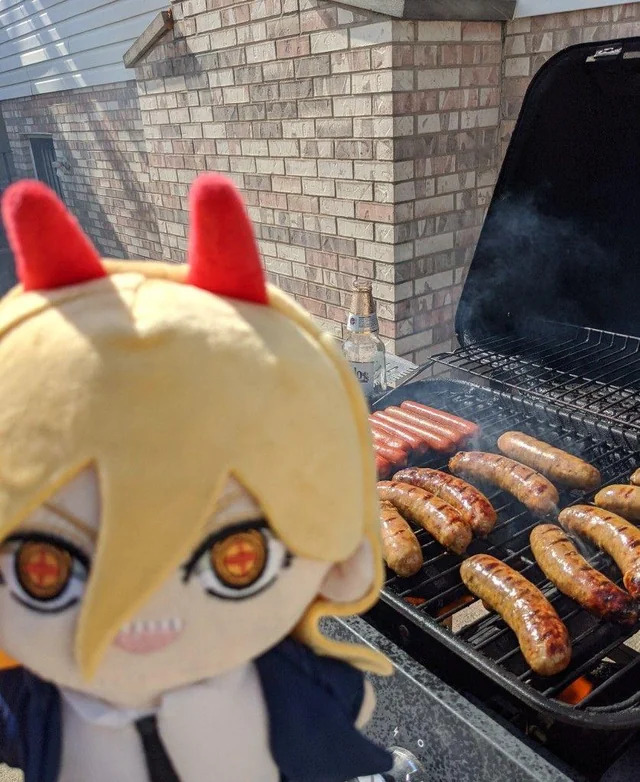 Power the griller Blank Meme Template