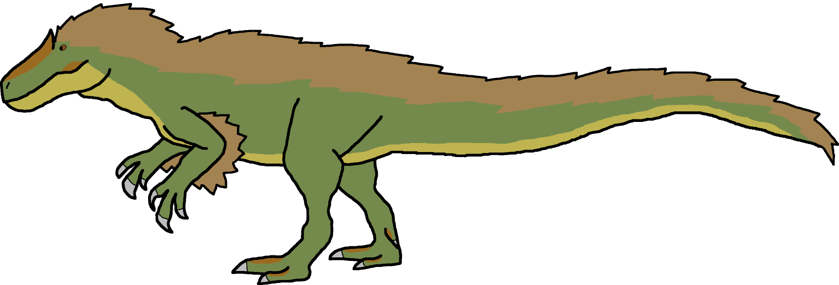 Male Megalosaurus (Paleoverse + EOIverse) Blank Meme Template