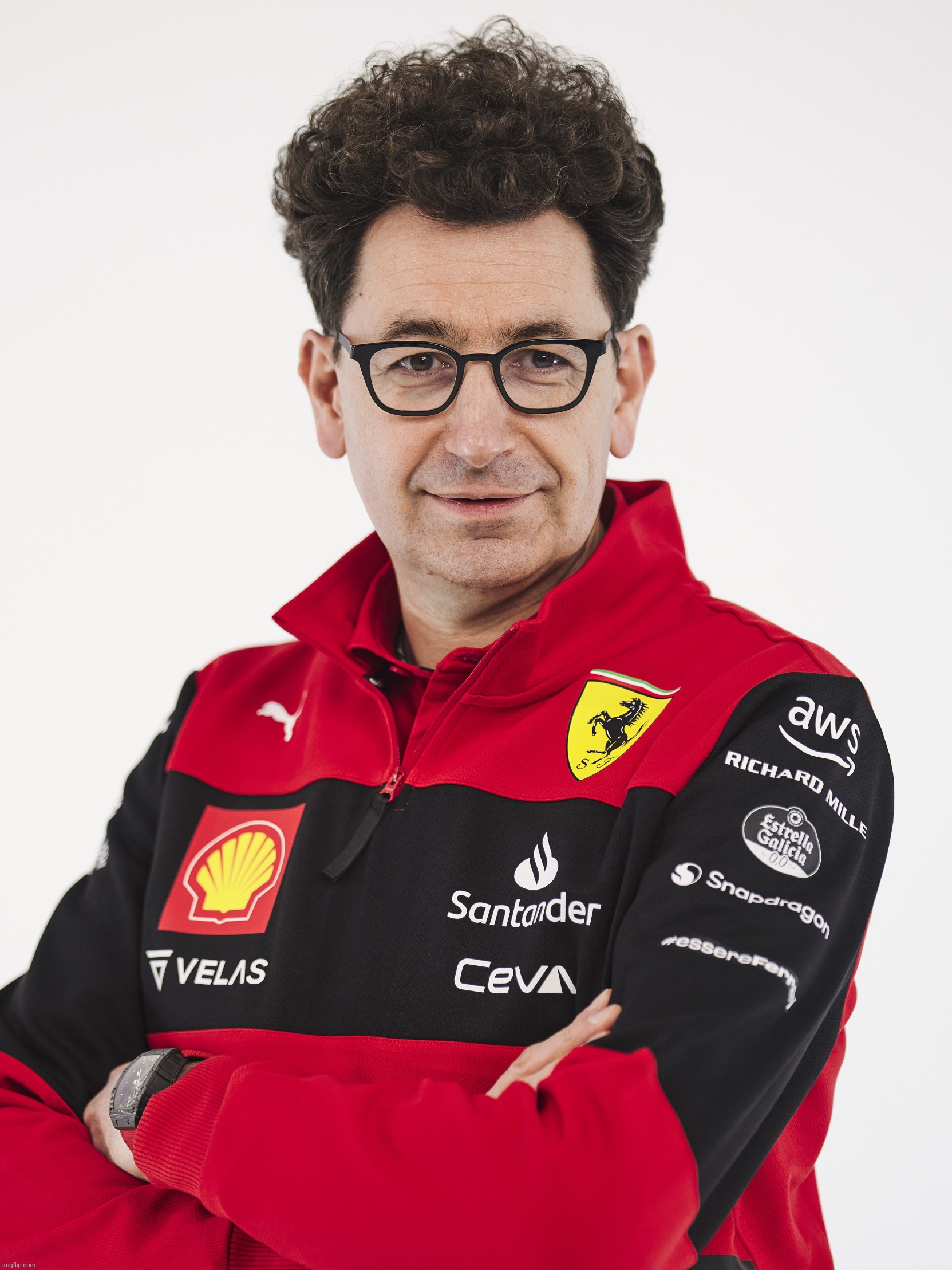 Binotto Portrait Meme Template | image tagged in binotto portrait,f1,memes,template,binotto | made w/ Imgflip meme maker