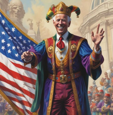Biden Jester Blank Meme Template