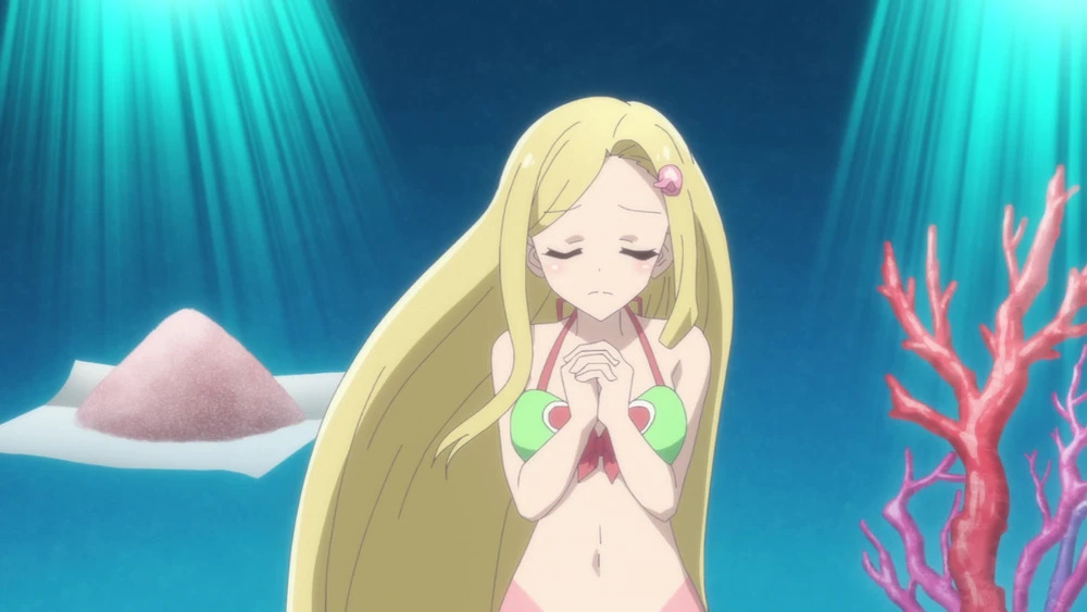 Mermaid Praying Blank Meme Template