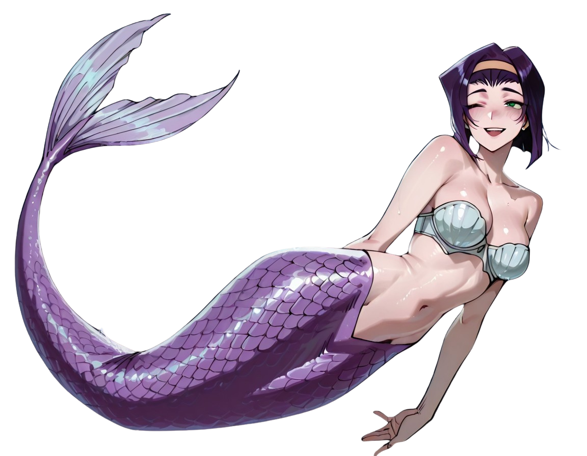 Mermaid Faye Blank Meme Template