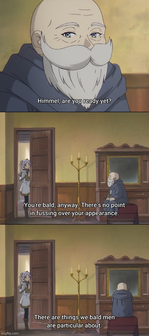 Lol Frieren Was So Blunt | image tagged in anime,memes,frieren | made w/ Imgflip meme maker