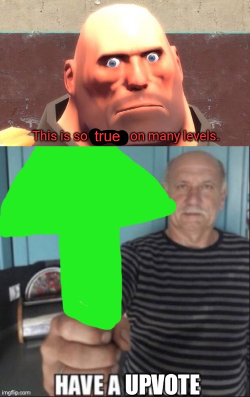 image tagged in this is so true on so many levels,have a upvote | made w/ Imgflip meme maker