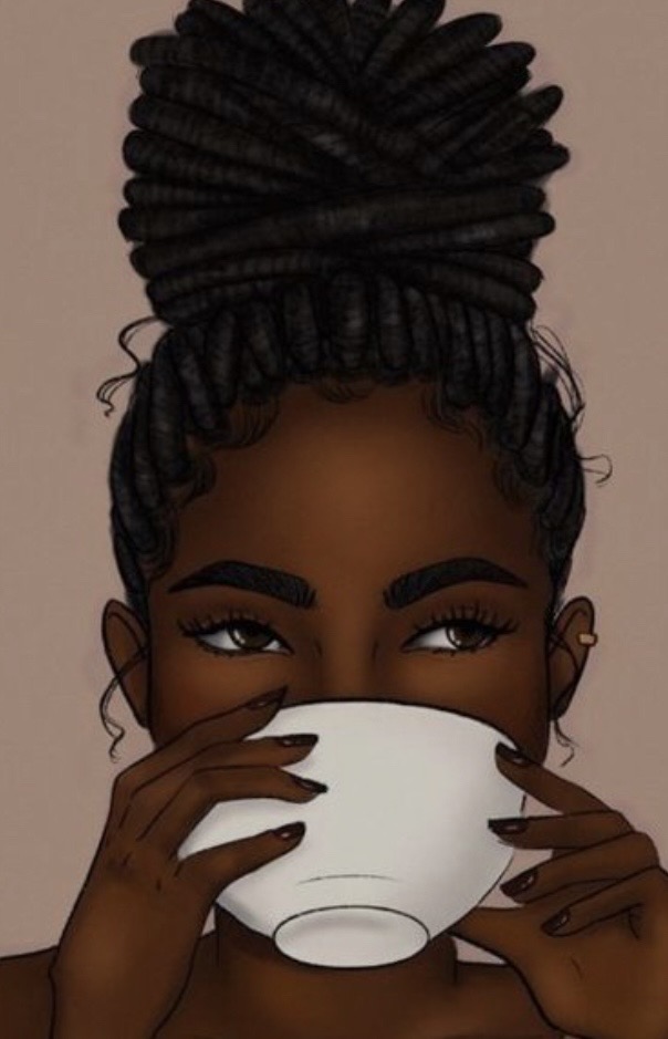 Sipping coffee/tea Blank Meme Template