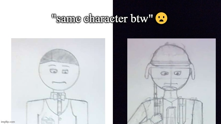some dead meme, but anyways.. | image tagged in drawing,sketch,military,sad,then vs now,same character btw | made w/ Imgflip meme maker