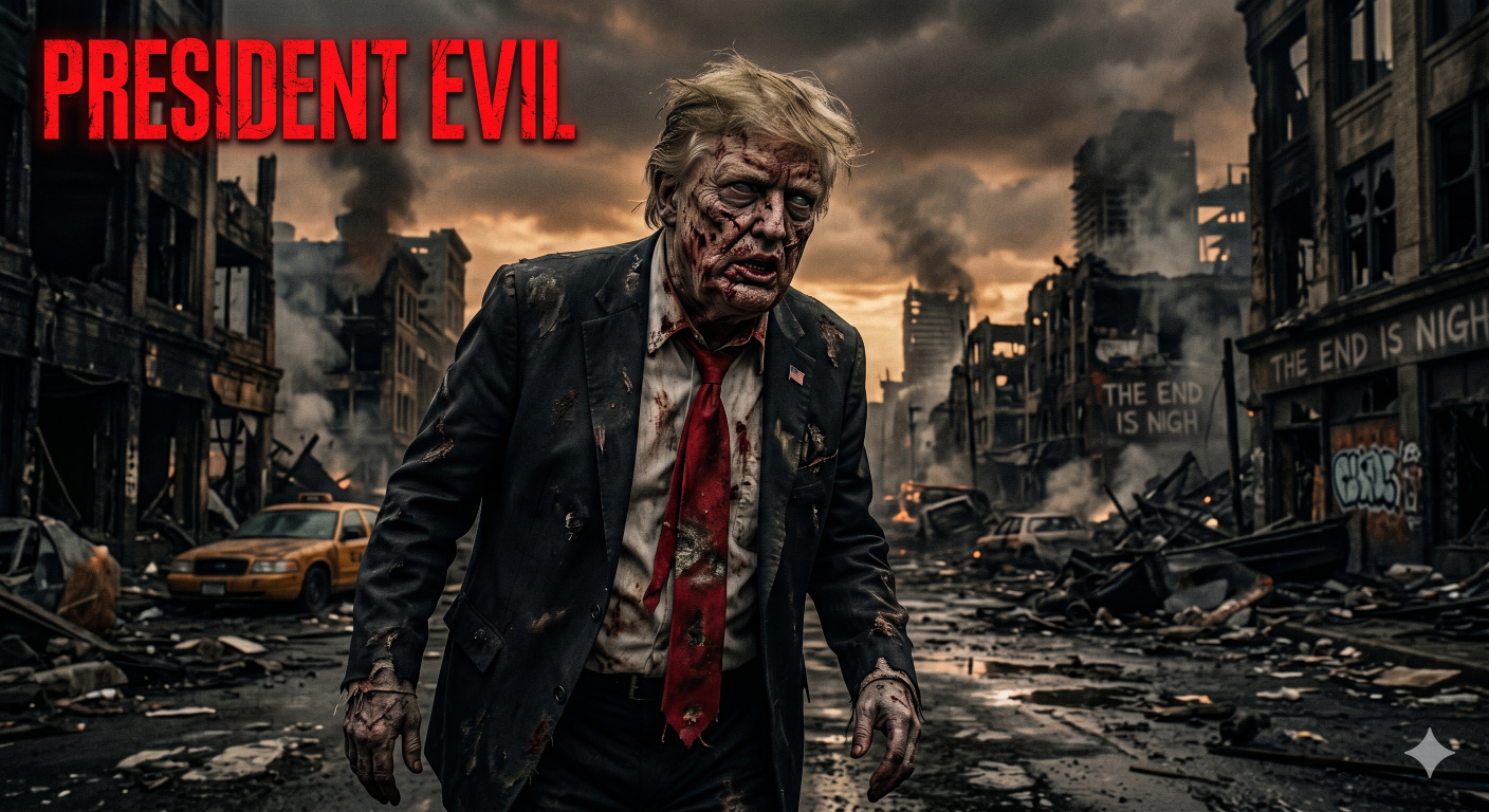 President Evil Blank Meme Template