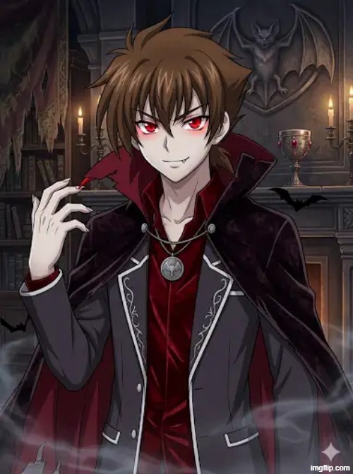 Issei Hyoudou Becomes a Vampire | image tagged in highschool dxd,anime,art,vampire | made w/ Imgflip meme maker