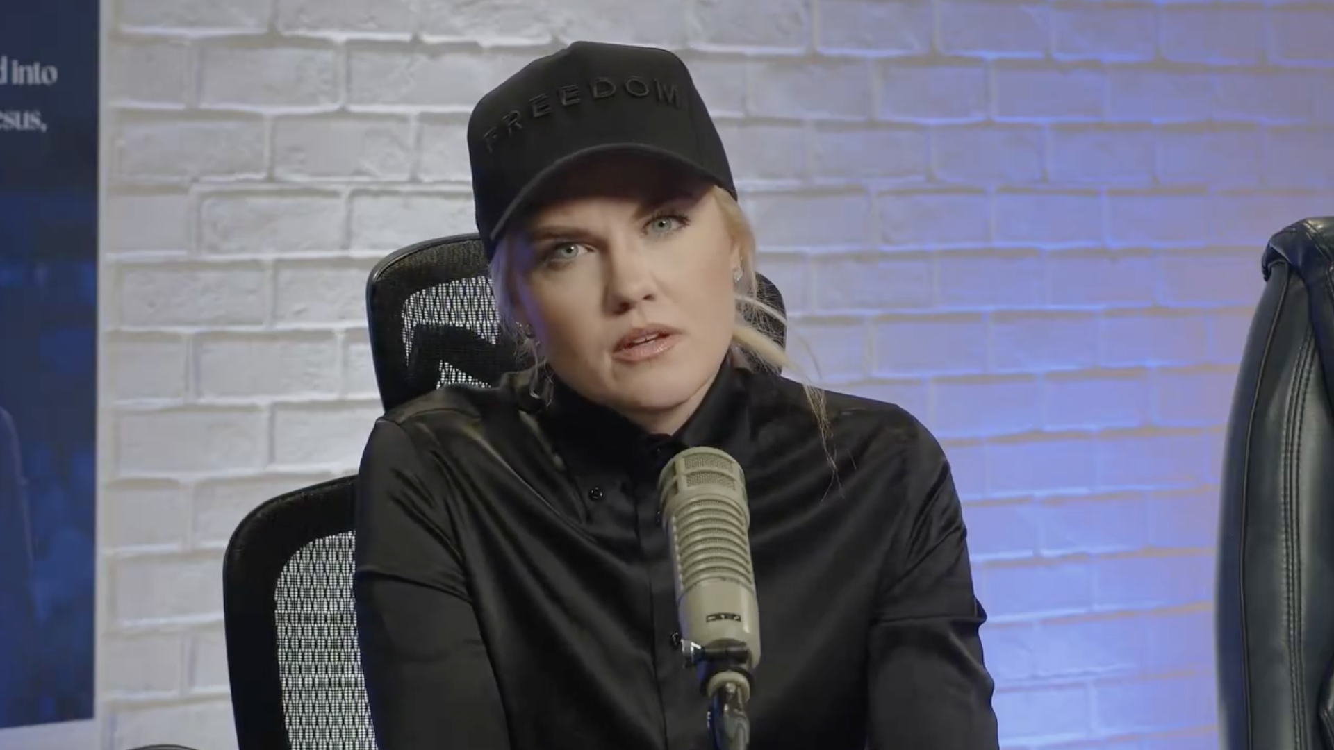 Erika Kirk Black Hat Blank Meme Template