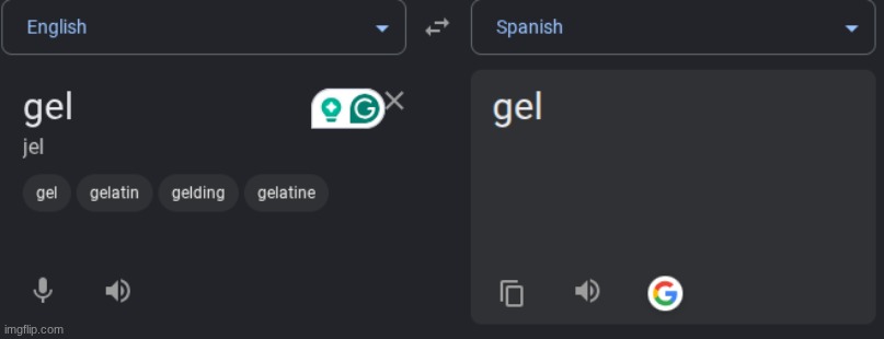 Spanish is an interesting language | image tagged in screenshot 2026-05-01 9 04 13 am png | made w/ Imgflip meme maker