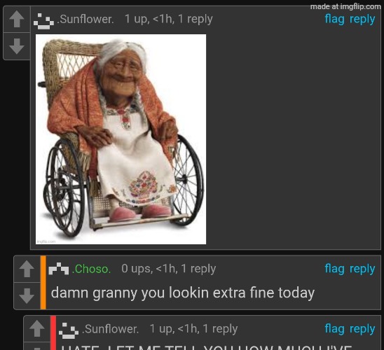 made w/ Imgflip meme maker