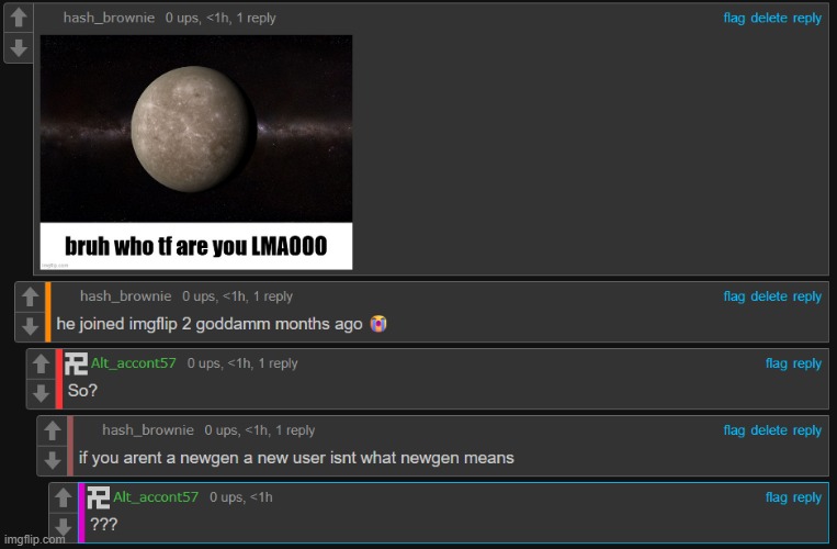 someone educate this guy, also dibs on 9geor3ing him | made w/ Imgflip meme maker