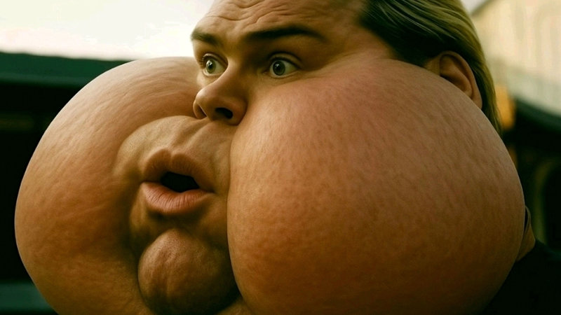 homelander FAT cheeks Blank Meme Template