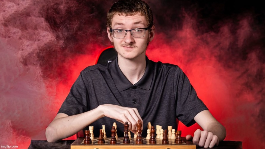 how stalkinghorse geniunely feels after permabanning flick7 over some bullshit: | image tagged in smirking chess guy | made w/ Imgflip meme maker