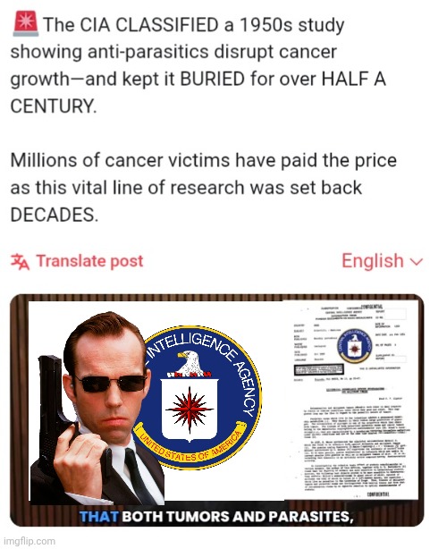 Another reason why you can't trust government | image tagged in scumbag government,conspiracy theories,cancer,cover up | made w/ Imgflip meme maker