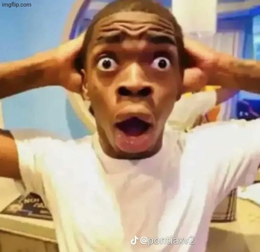 When the cab so you so even | image tagged in shocked black guy | made w/ Imgflip meme maker