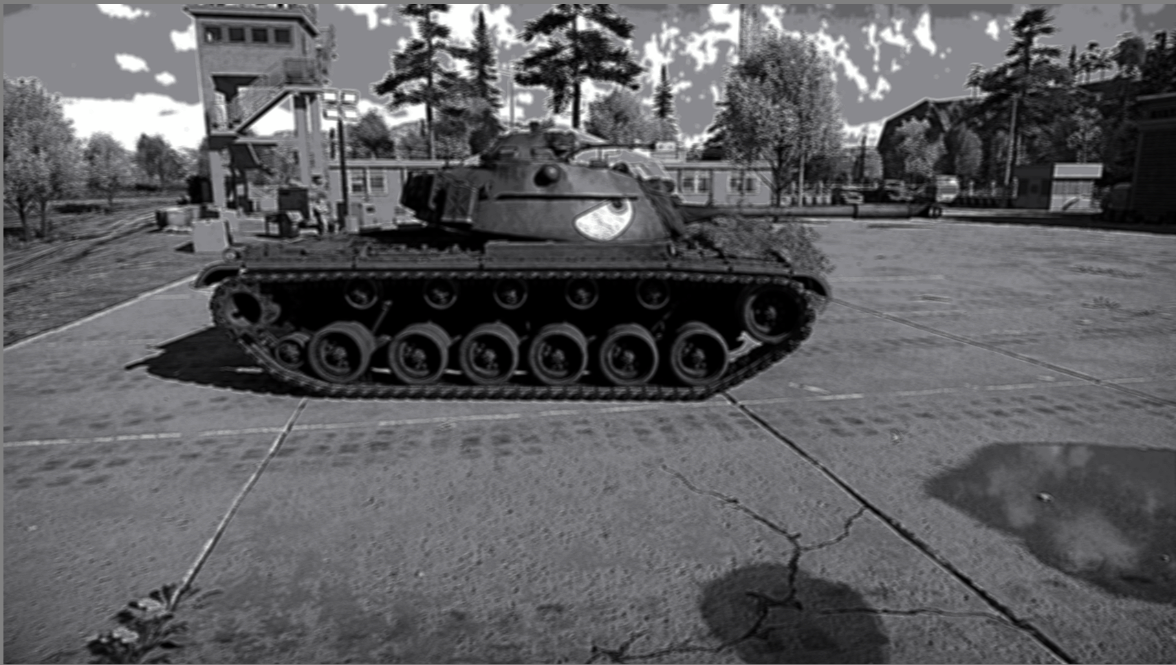High Quality depressed M48 patton Blank Meme Template