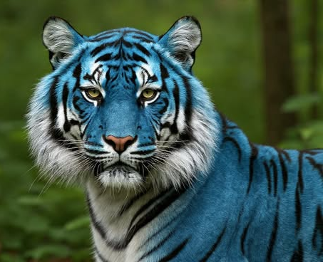 Blue Tiger Blank Meme Template