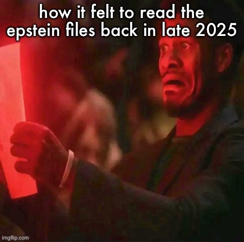 “they ATE them?!” | how it felt to read the epstein files back in late 2025 | image tagged in jimmy butler horrified | made w/ Imgflip meme maker