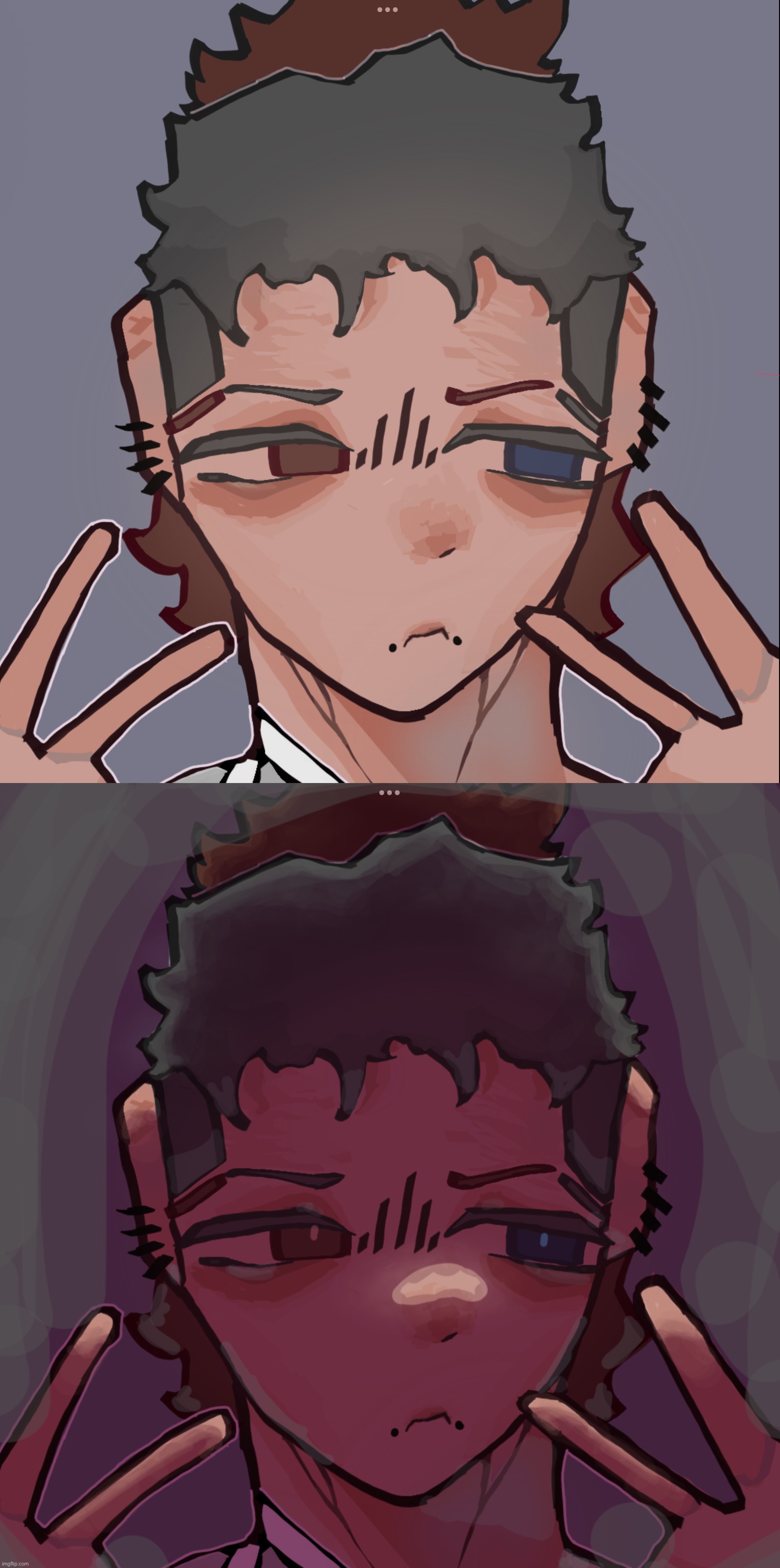 EmberFox’s oc (Artblock only allowed me to draw a face) | image tagged in img_5984 jpeg,drawing | made w/ Imgflip meme maker