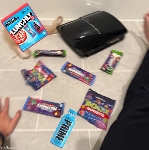 vision blurring… body failing…after eating… | image tagged in retarded,lunchly,prime,brainrot,gen alpha,will make your children physically and mentally retarded | made w/ Imgflip meme maker