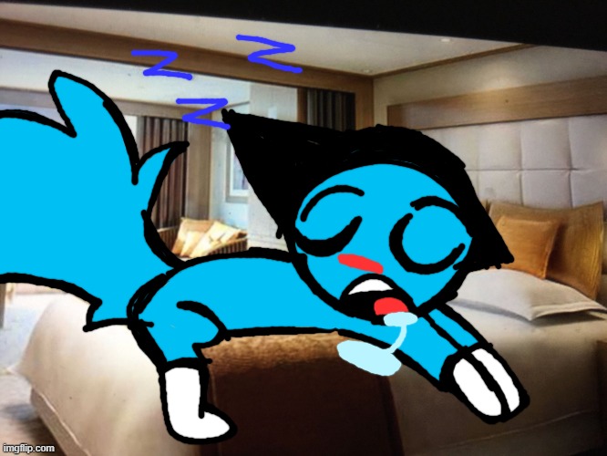 His loud snoring is going to be the death of me | image tagged in cruise ship bedroom,oggy and the cockroaches | made w/ Imgflip meme maker