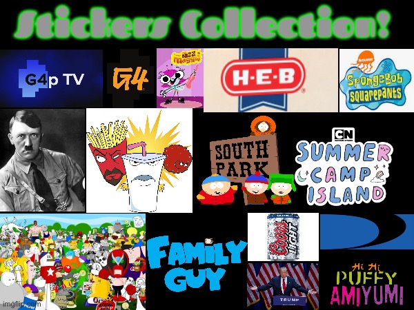 My random stickers collection #1. | Stickers Collection! | image tagged in stickers,collection | made w/ Imgflip meme maker