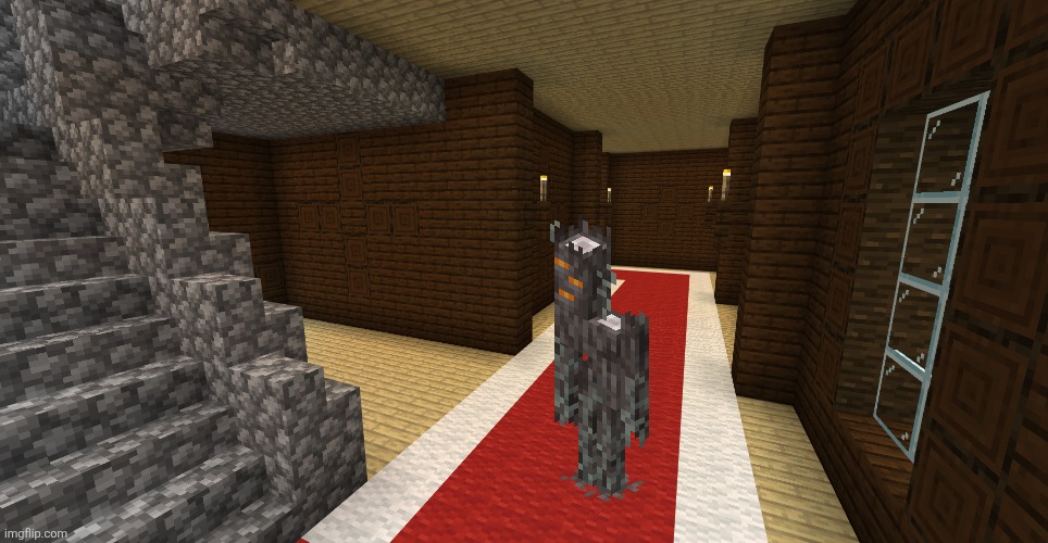 minecraft woodland mansion | image tagged in minecraft woodland mansion | made w/ Imgflip meme maker