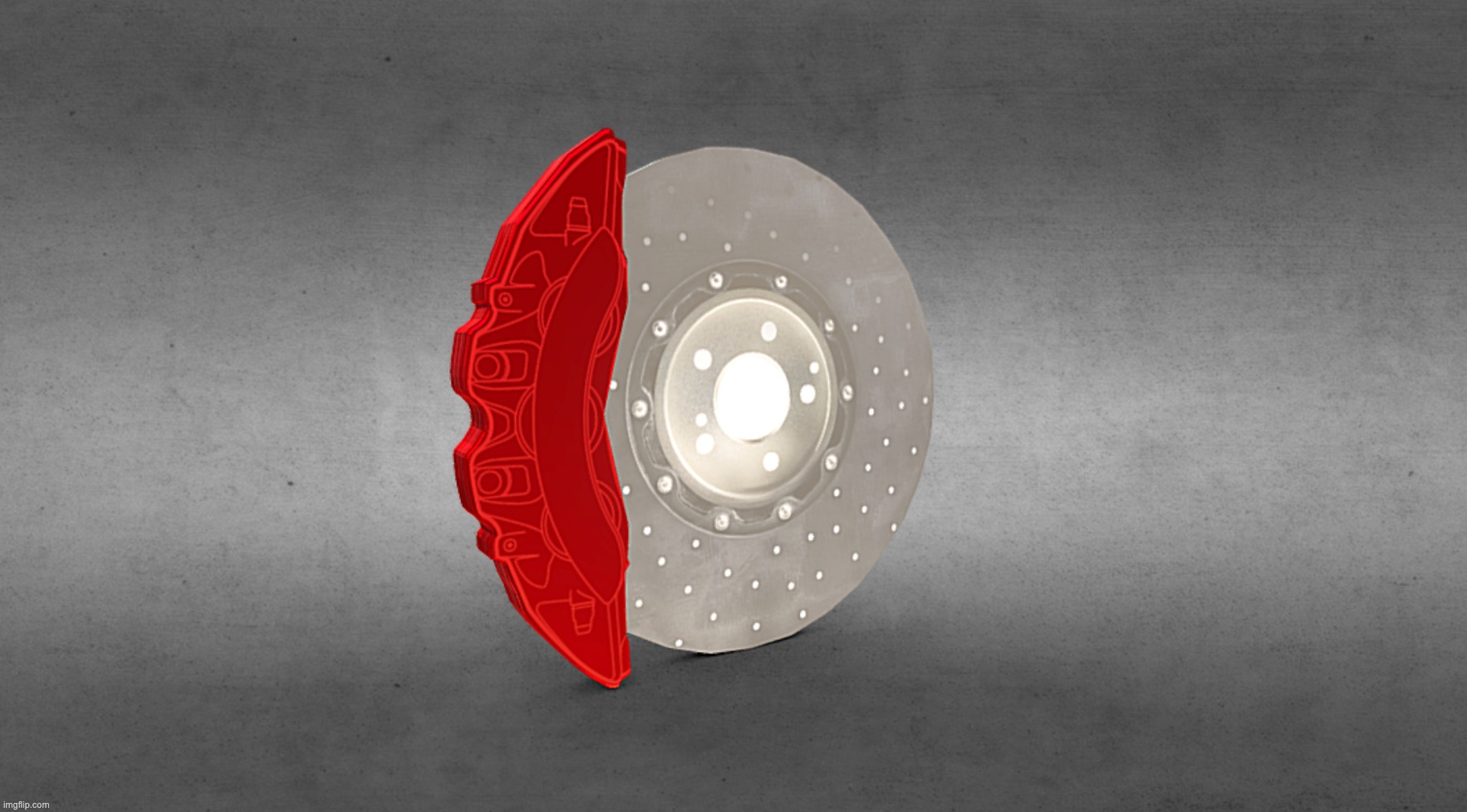 Not bad, eh? | image tagged in drawings,3d,blender,453 lts,brake disc,beginner | made w/ Imgflip meme maker