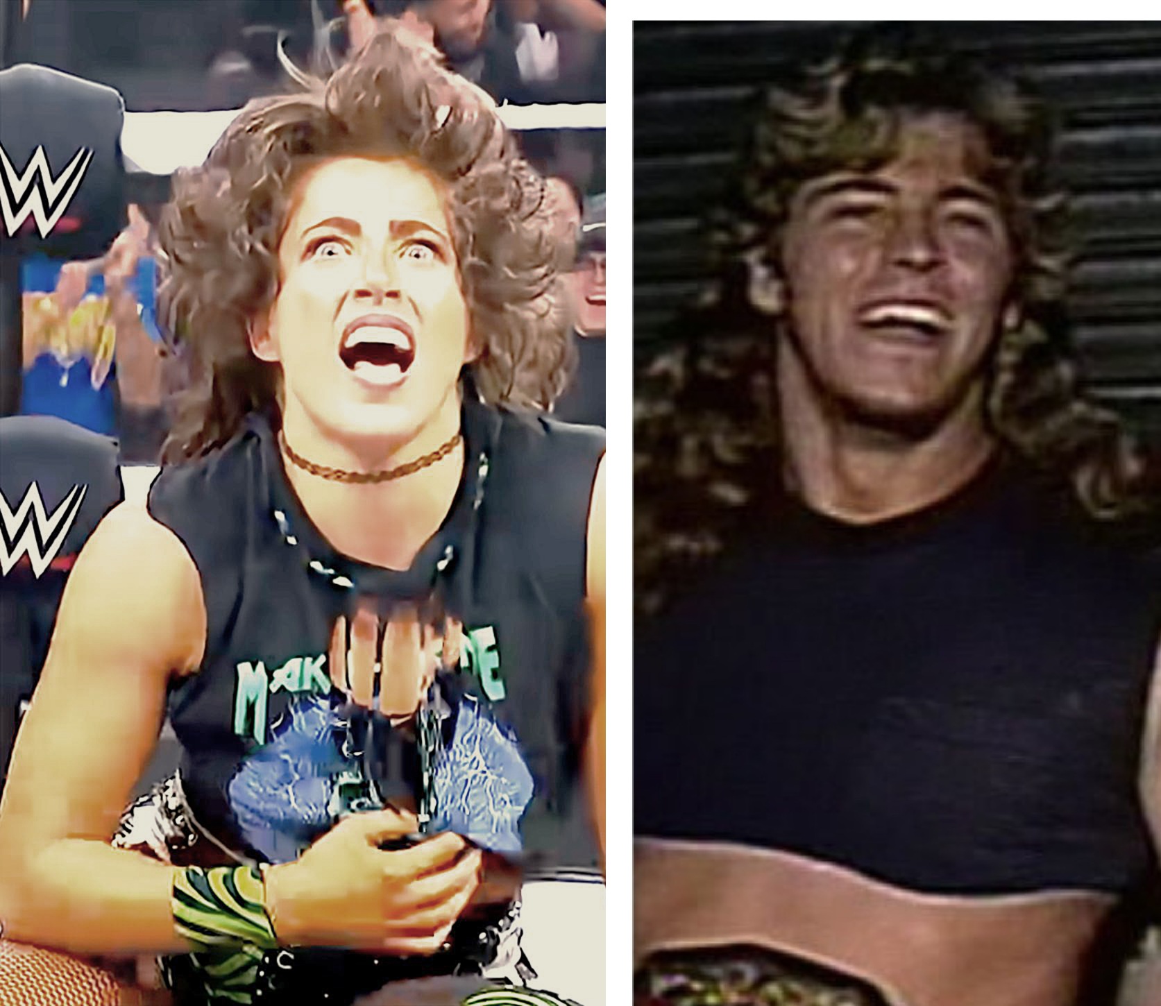 Lizzy Rain/Stevie Richards Blank Meme Template